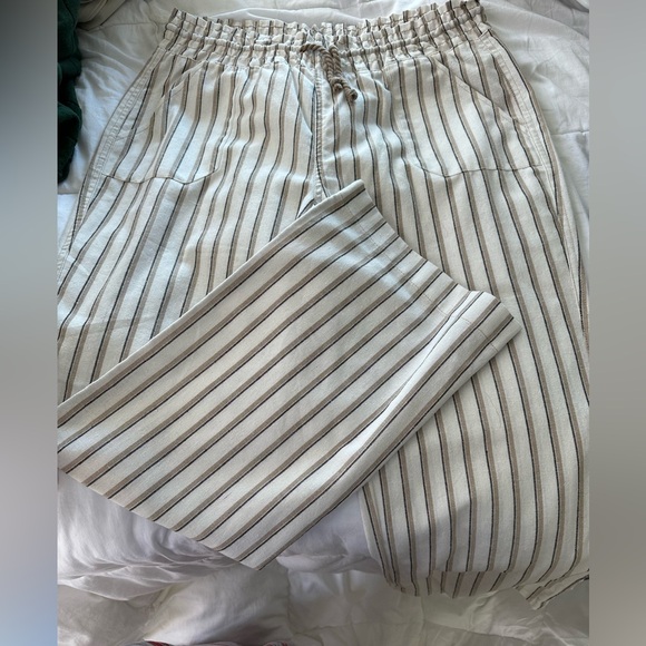 Striped linen pants - Picture 4 of 4